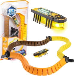 Hexbug Nano Flash starta komplekts ar spīdošu kukaini un lokanu trasi