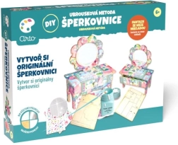 Arto DIY koka rotaslietu lādīte – salvešu tehnika (dekupāža)