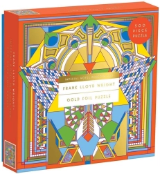 Metāliska puzle Frank Lloyd Wright – Hotel Imperial 500 detaļas