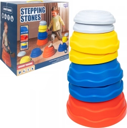 WOOPIE balansējošie akmeņi līdzsvara treniņam, 5 gab.