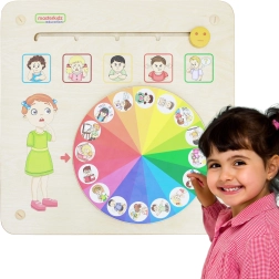 Masterkidz Montessori Educational Board for Working with Emotions