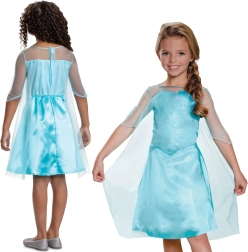 Bērnu kostīms Elza no Disney Frozen 109–123 cm (5–6 gadi)