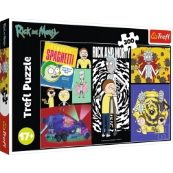 Puķzle Rick and Morty – Dīvaina vieta galaktikā, 300 gab. Trefl