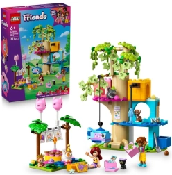 LEGO® Friends 42666 Kaķīša dzimšanas dienas svinības un koka namiņš