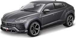 Bburago Lamborghini Urus metāla modelis 1:18 Plus, metāliska pelēka