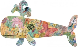 Outline Puzzle Whale