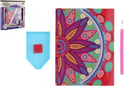 Radošā dienasgrāmatas komplekts ar dimanta rotājumu