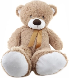 Plush Bear with Bow 100 cm