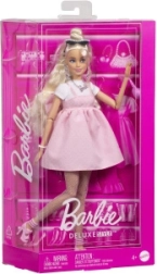 Barbija Deluxe modele ar kleitu ar bantēm