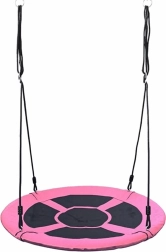 Šūpoļu aplis “stārķa ligzda” 100 cm Baby Mix rozā
