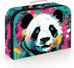 Bērnu lamināta koferītis Panda 34 cm
