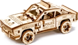 Koka 3D puzle policijas auto WOODEN CITY