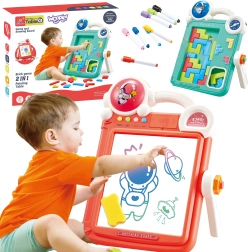 Double-Sided Drawing Board and Tetris Game 2-in-1 Woopie