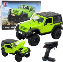 RC apvidus auto JEEP Wrangler Rock Crawler 1:14 – zaļš