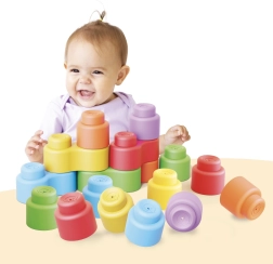 Momy soft bag mīkstie būvklucīši 28 gab.