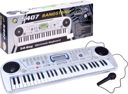Electronic Keyboard Instrument with Microphone, 54 Keys MQ5407