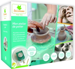 Lovely Box keramikas darbnīca bērniem ar podnieka ripu
