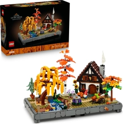 Lego Icons namiņš un rudens dārzs