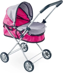 Dziļais saliekamais ratiņš lellēm