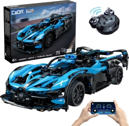 Konstruktors CaDA Bluefire Specter RC sacīkšu auto 1:14, 421 detaļa