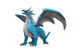 Mītiskais pūķis Ūdens figūriņa