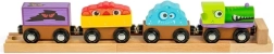 Bigjigs Rail koka vilcieniņš Spociņi