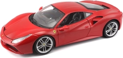 Metāla auto modelis Ferrari 488 GTB 1:18 no Bburago