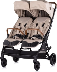 Divvietīgs sporta ratiņi CHIPOLINO Twinity – Tiramisu