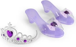 Princeses komplekts ar violetām kurpītēm