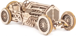 Ugears 3D koka mehāniskā puzle U9 Grand Prix sacīkšu auto