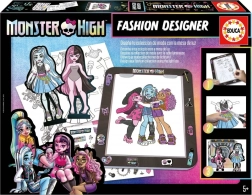 Educa radošais komplekts ar izgaismotu pamatni MONSTER HIGH