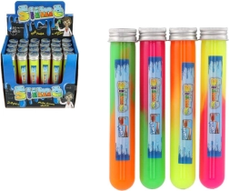 Gļotas mēģenē, dažādas krāsas