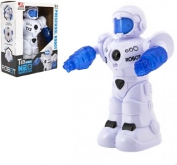 Braukājošs runājošs robots ar gaismu un skaņu kastē