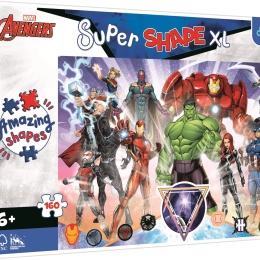 Puzle 160 gab. XL Super Shape Avengers Drosme