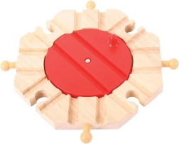 Rotējošais galds ar 8 izejām Bigjigs Rail