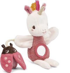 Lilliputiens hand puppet Unicorn Lena with activities