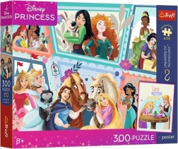 Trefl Disney Princess brīnišķīgā balle – puzle 300 gabaliņi + plakāts