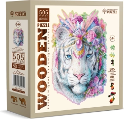Koka puzle WOODEN CITY Mistiskais tīģeris – 505 detaļas
