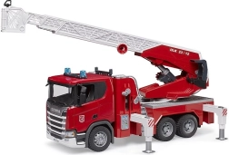 Children's Fire Truck Scania with Ladder and Water Cannon