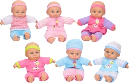 Mīlīgs bēbītis ar apģērbu 24 cm