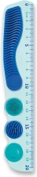 Lineāls Maped Kidy Learn 20 cm