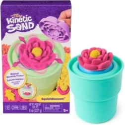 Kinetic Sand SquishBlossom zieds – radošs komplekts ar kinētiskajām smiltīm