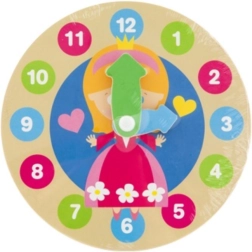 Manas pirmās koka pulkstenis princese 14 cm