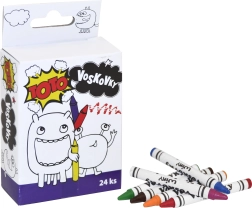 Vaska krītiņi TOTO 24 gab.