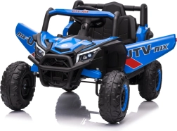 Elektriskais bērnu transportlīdzeklis Buggy Madman UTV-MX zilā krāsā