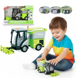 Woopie city street sweeper 1:16 with lights and sounds