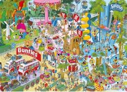 Puzzle Jokesaws: Trouble in Paradise (1000 gab.)