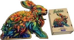 Wooden inset puzzle – rabbit