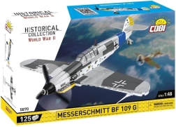 Messerschmitt Bf 109 G 1:48 COBI lidmašīnas modeļa konstruktors