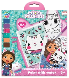 Gleznošana ar ūdenskrāsām Gabi brīnumainajā namiņā